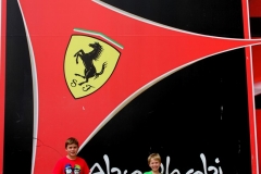 Ferrari World Abu Dhabi met kinderen