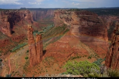 Absolute natuurlijke schoonheid canyon de Chelly Amerika met kinderen