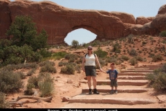 Bogen in Arches nationaal park