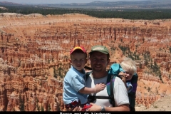Bryce met de kinderen