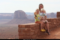 Monument valley Amerika met kinderen