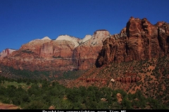 Prachtige vergezichten over Zion nationaal park