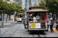 San Francisco beroemde tram Amerika met kinderen