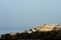 Geweldig uitzicht over Nerja Andalusië met kinderen
