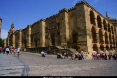 Moskee van Cordoba Andalusië met kinderen