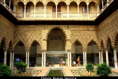 Paleis Reales ongekend mooi in Sevilla Andalusië met kinderen