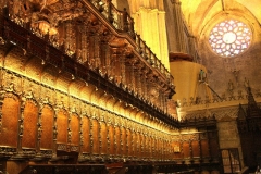 Sevilla kathedraal details Andalusië met kinderen