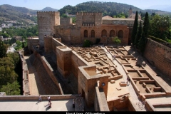 Vesting Alhambra Andalusië met kinderen
