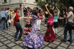 Volksfeest Granada Andalusië met kinderen