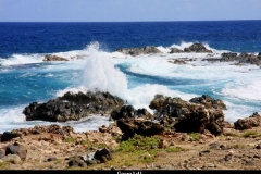 Geweld aan de kust Aruba met kinderen