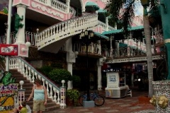 Oranje stad is net een suikerspin Aruba met kinderen