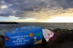 Australië Port Macquarie familie eerbetoon