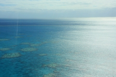 Australië great barrier reef uit de lucht