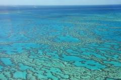 Australië great barrier reef vanuit de lucht