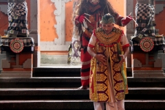 Bali met kinderen Barong dans (3)