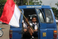 Bali met kinderen onafhankelijkheidsdag