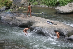 Bali met kinderen waterpret