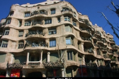 Gaudi casa Mila Barcelona met kinderen