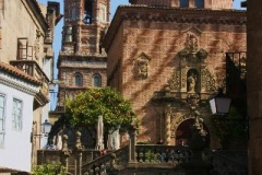 Poble Espagnol Barcelona met kinderen