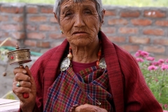 Gebed Bhutan met kinderen
