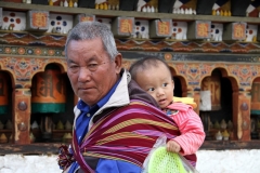 Bhutan met kinderen