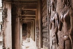 Angkor Wat van binnen Cambodja