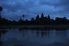 Cambodja Angkor Wat vroeg in de ochtend