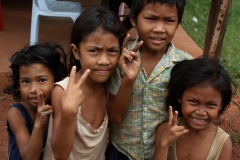 Kids in Cambodja