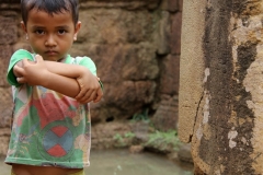 Stoer in Banteay Srei Cambodja