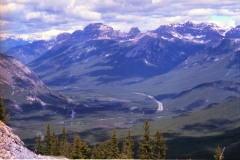 Banff schoonheid Canada met kinderen