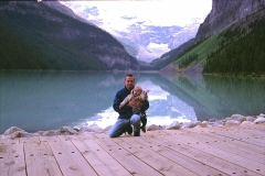 Lake Louise prachtig Canada met kinderen
