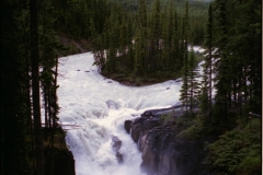 Omsingeld door water Canada met kinderen