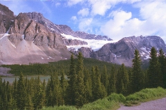 Op de Icefields parkway Canada met kinderen