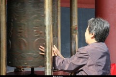 Bidden Beijing met kinderen