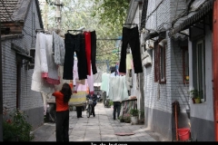 In de hutong Beijing met kinderen