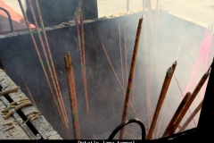 In de lamatempel Beijing met kinderen
