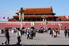 Plein van de hemelse vrede Beijing met kinderen