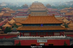 Symetrisch Beijing met kinderen