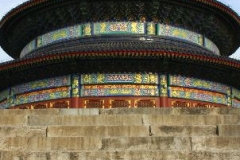 Tempel van de hemel in beijing met kinderen