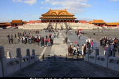 Verboden stad in al zijn grootsheid Beijing met kinderen