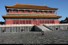 Verboden stad prachtig Beijing met kinderen