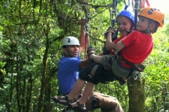 Canopy met onze kinderen