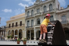 Havanna centraal Cuba met kinderen