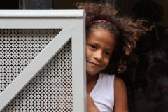 Havanna lieve meisje Cuba met kinderen