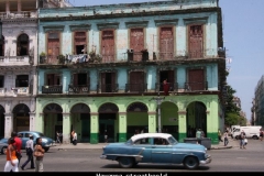 Havanna straatbeeld Cuba met kinderen
