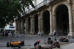 Havanna stratenmakers Cuba met kinderen