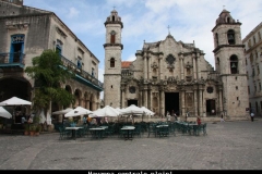 Havanna's centrale plein Cuba met kinderen