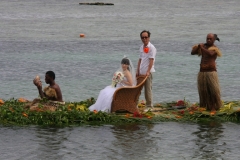 Fiji met kinderen bruiloft geluk