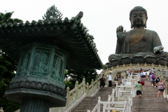 Hong Kong big buddha lantau eiland