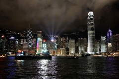 Hong Kong by night